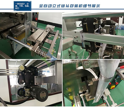 堅果類鏈斗包裝機械細節(jié)展示