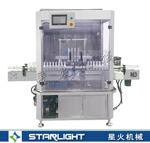 自動四頭膏體灌裝機