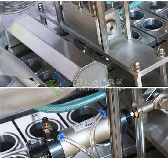 果醬灌裝封口機細節展示