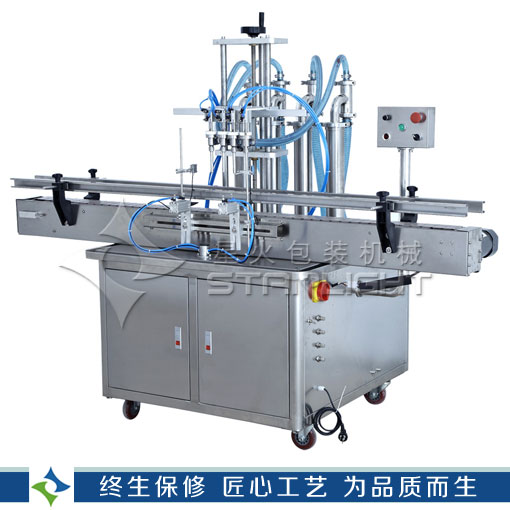4頭液體全自動灌裝機
