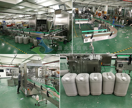 柴油機尾氣處理液灌裝機細節展示