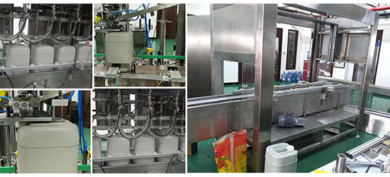 車用機油自動灌裝機細節(jié)展示