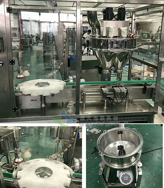 雙頭醬料灌裝機在展會上大放異彩