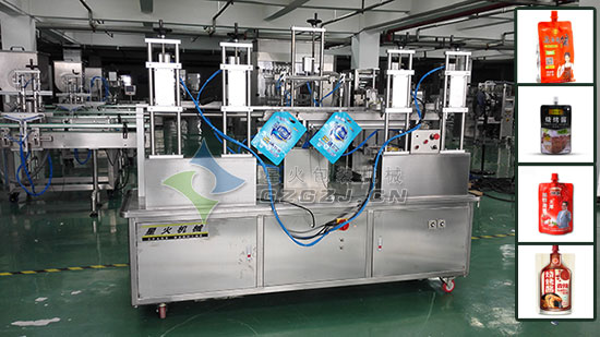 自立袋調味醬灌裝機
